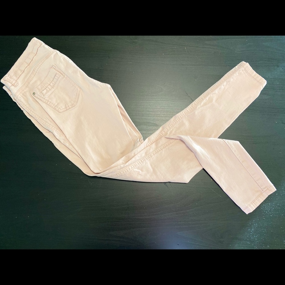Bershka Light Pink Pants in fair condition